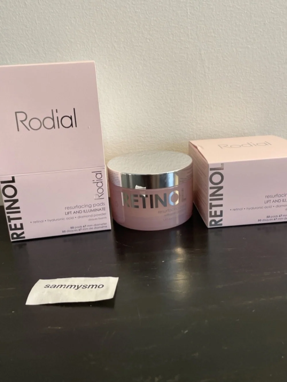 Rodial Retinol Resurfacing Pads, Lift and Illuminate 50 pads, x2 Read